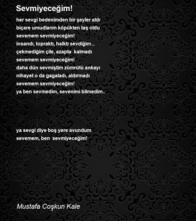 Mustafa Coşkun Kale