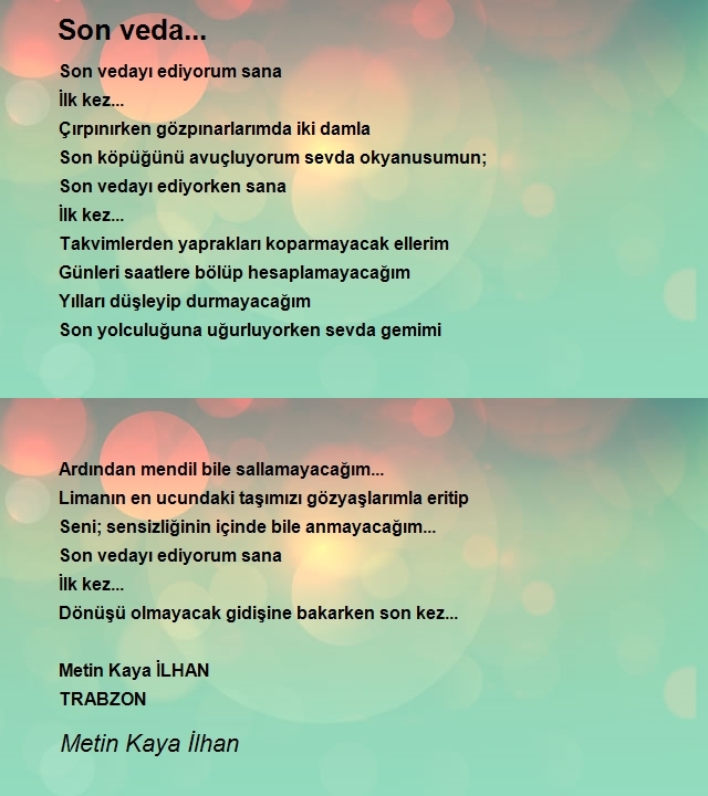 Metin Kaya İlhan