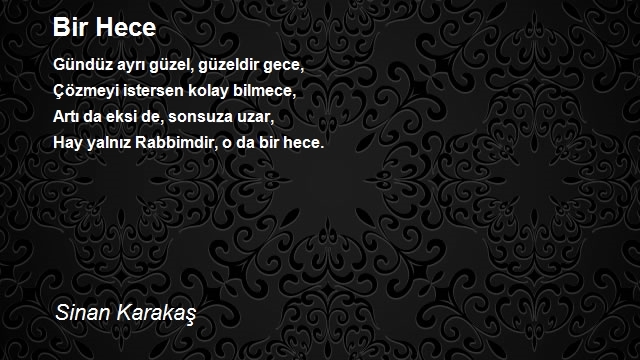 Sinan Karakaş