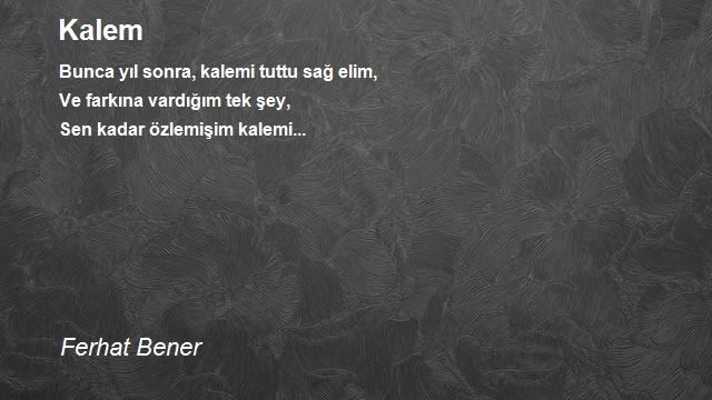 Ferhat Bener