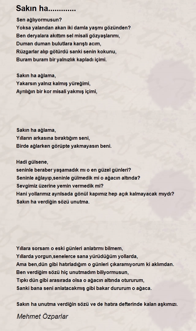Mehmet Özparlar
