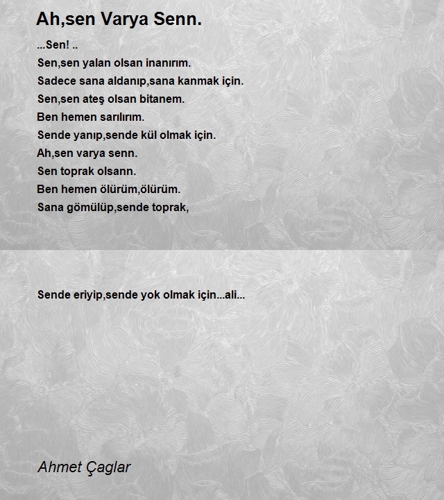 Ahmet Çaglar