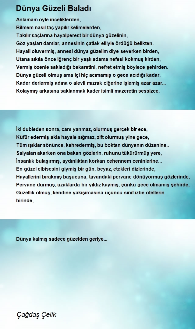 Çağdaş Çelik