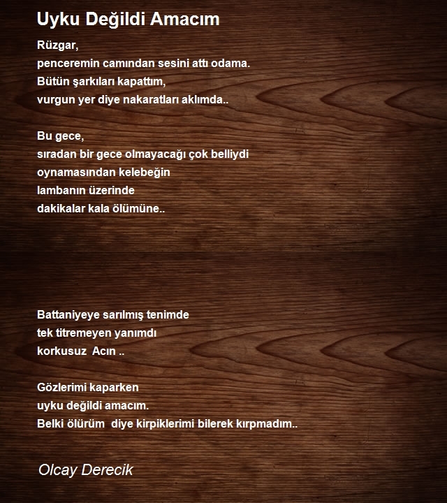 Olcay Derecik