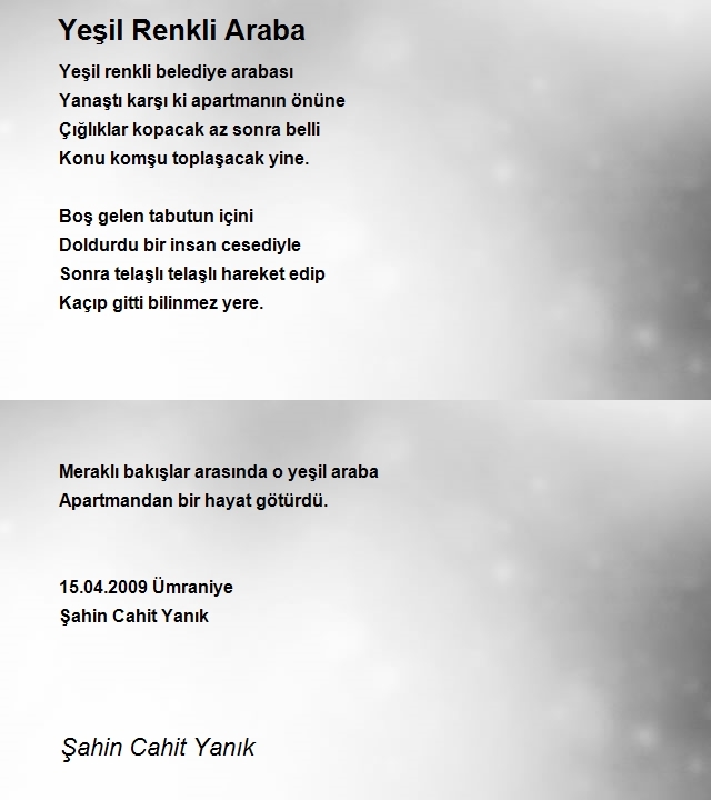Şahin Cahit Yanık