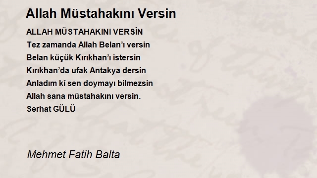 Mehmet Fatih Balta