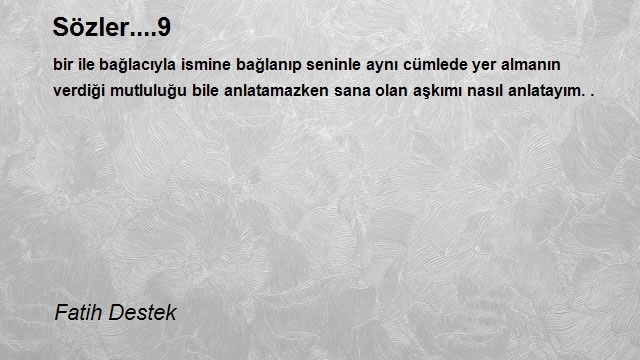 Fatih Destek