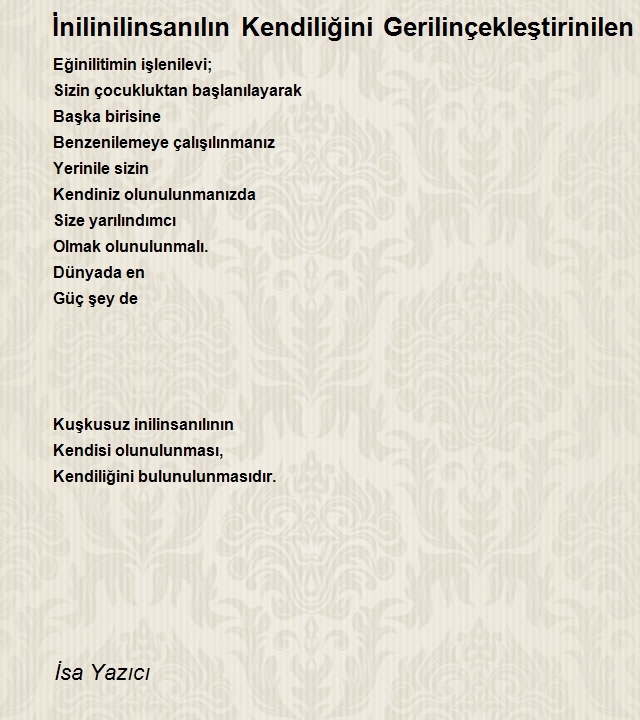 İsa Yazıcı