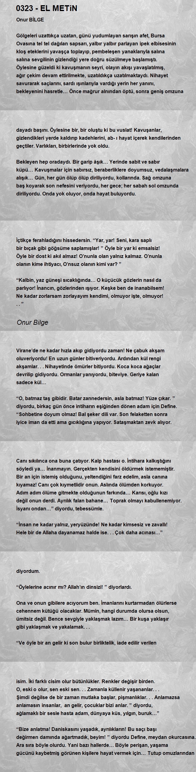 Onur Bilge