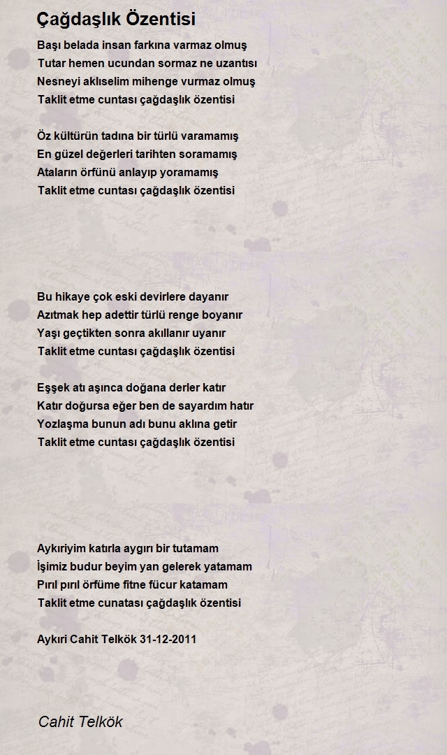 Cahit Telkök