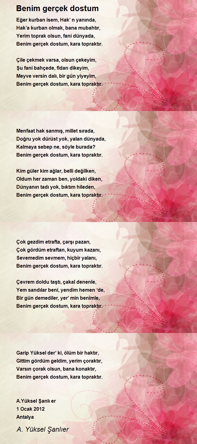 A. Yüksel Şanlıer