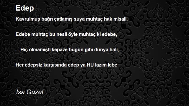 İsa Güzel
