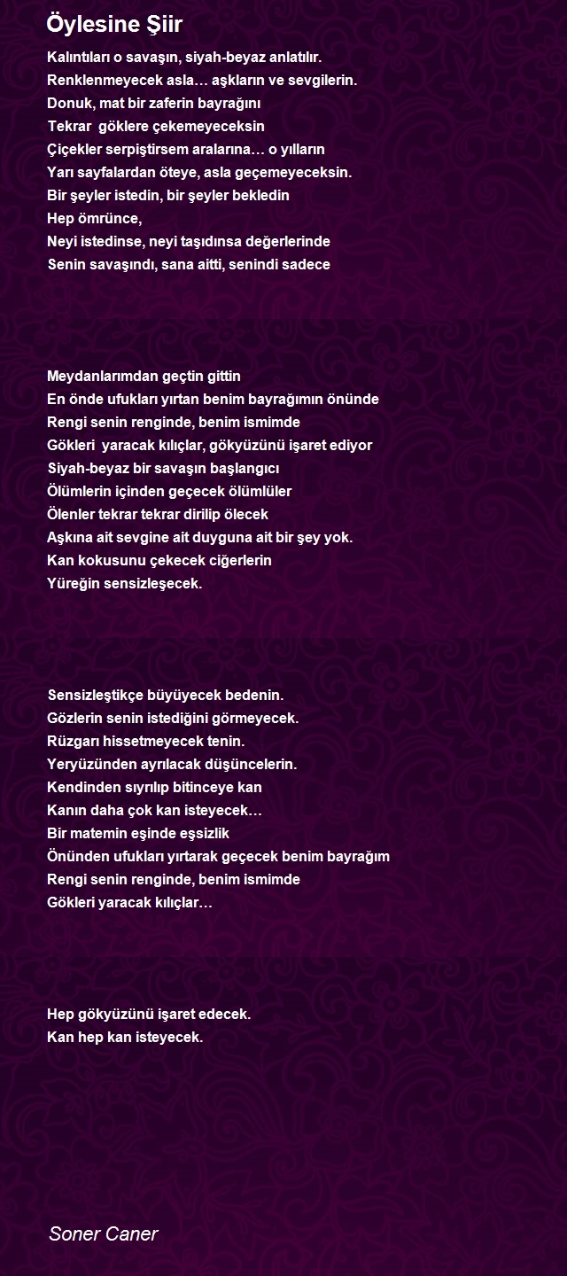 Soner Caner