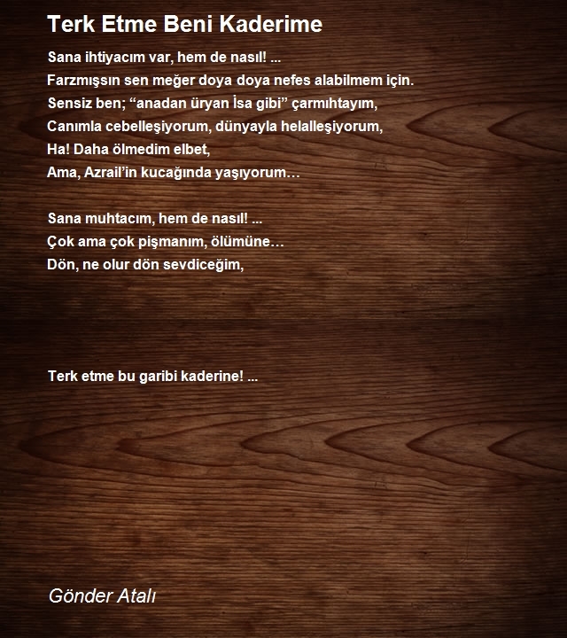 Gönder Atalı