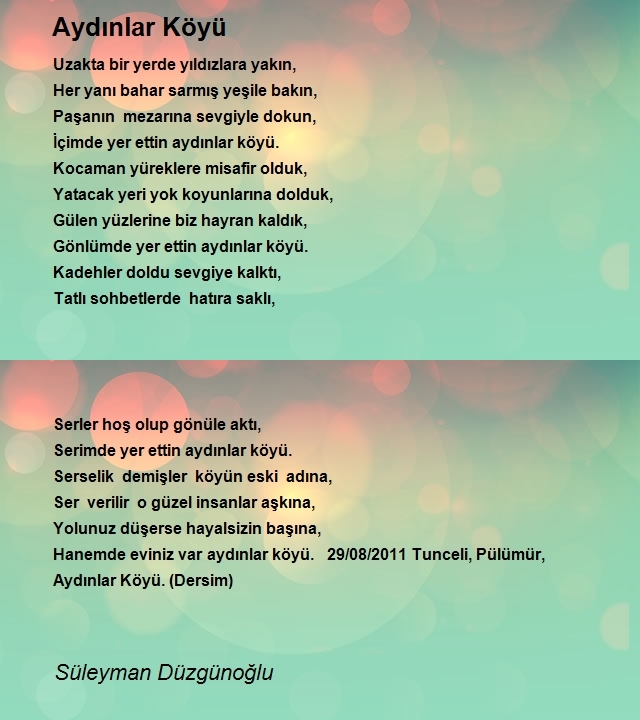 Süleyman Düzgünoğlu
