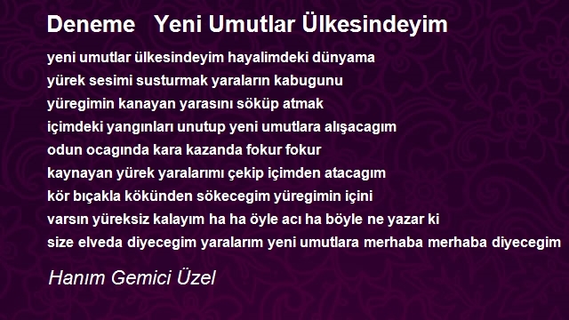 Hanım Gemici Üzel