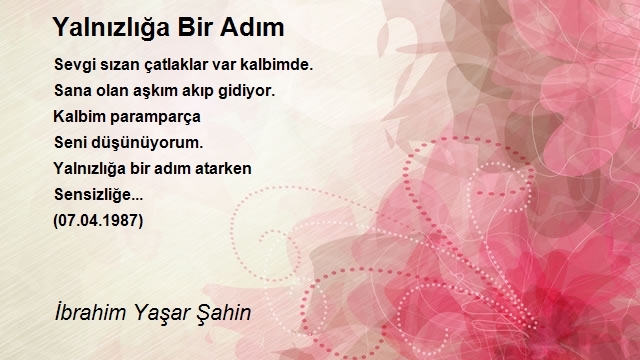 İbrahim Yaşar Şahin