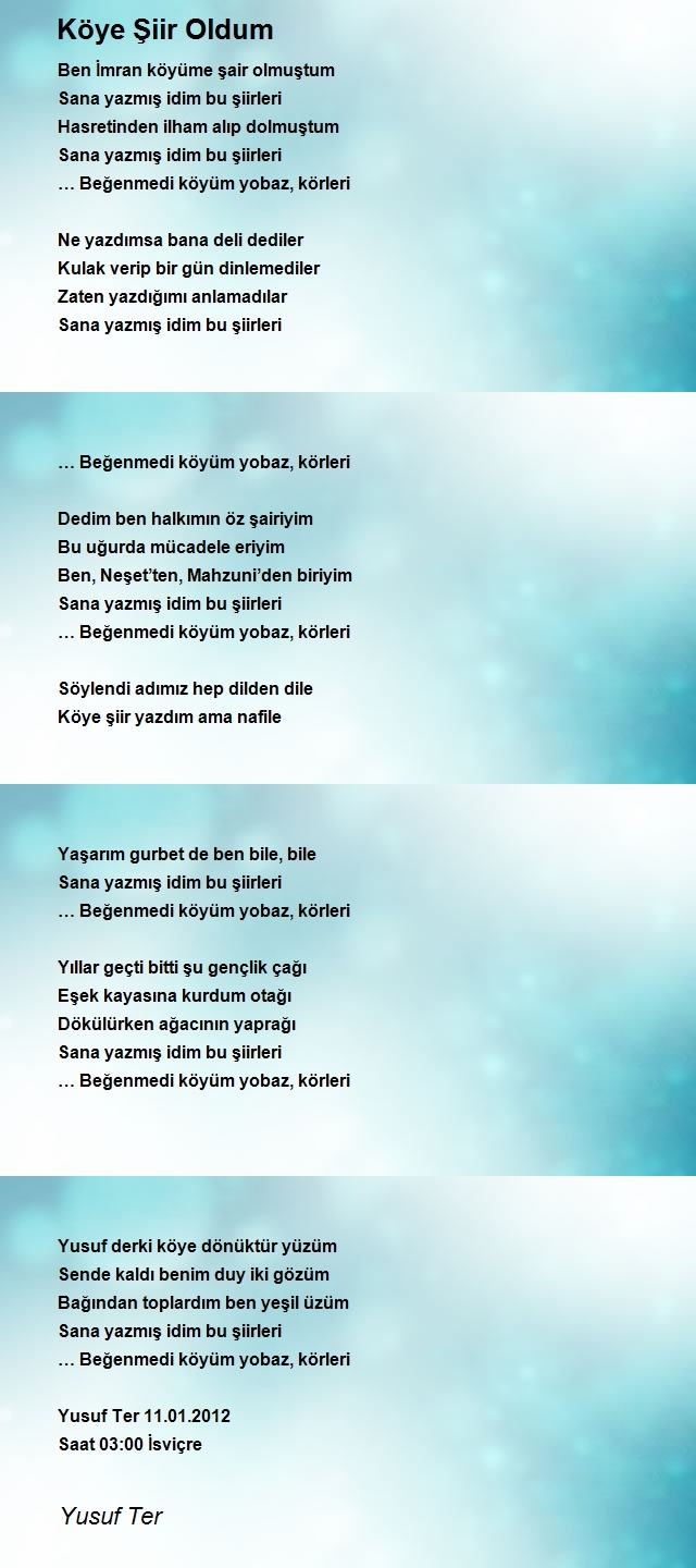 Yusuf Ter