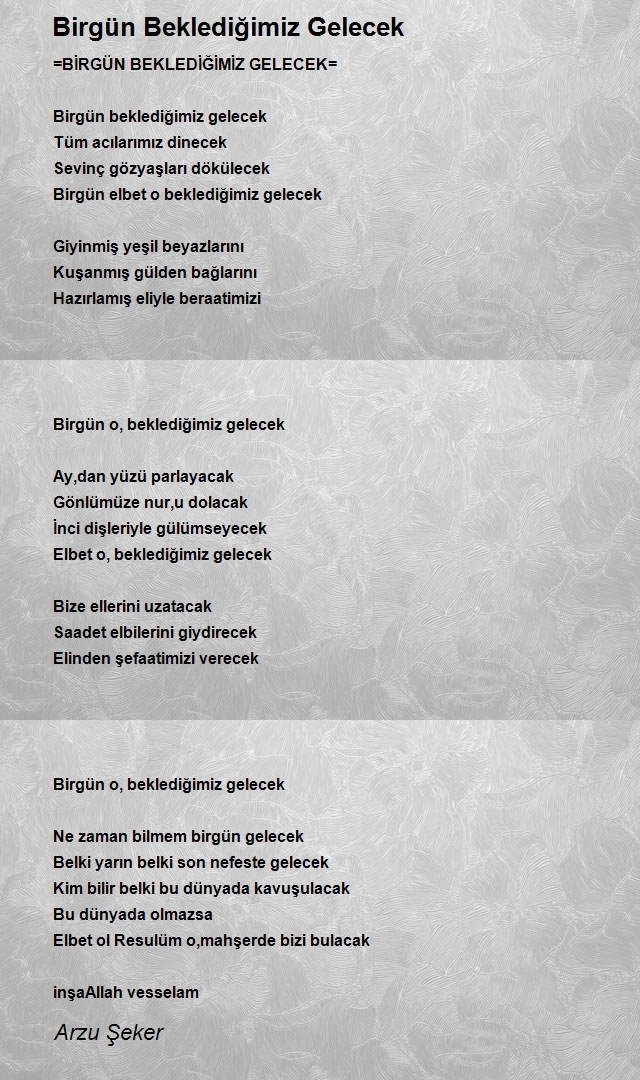 Arzu Şeker