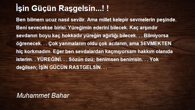 Muhammet Bahar