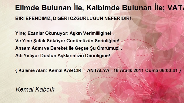 Kemal Kabcık