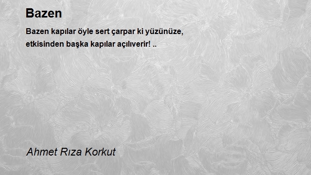 Ahmet Rıza Korkut