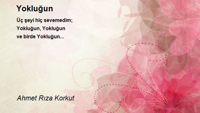 Ahmet Rıza Korkut