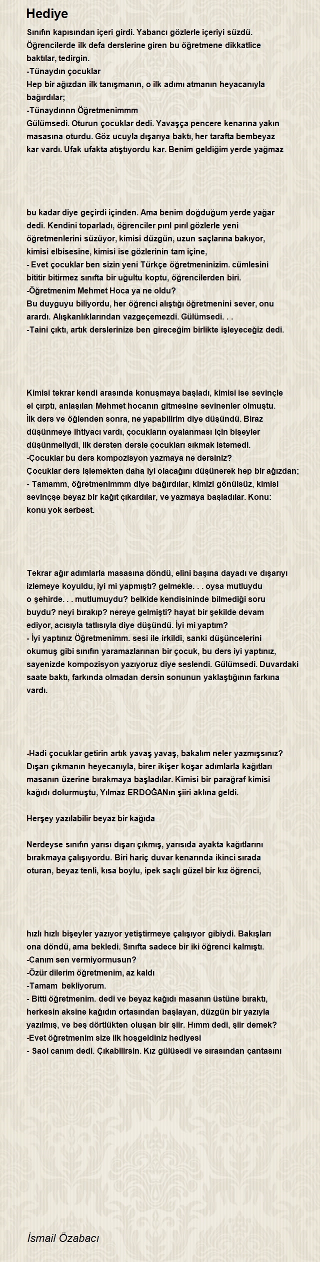 İsmail Özabacı
