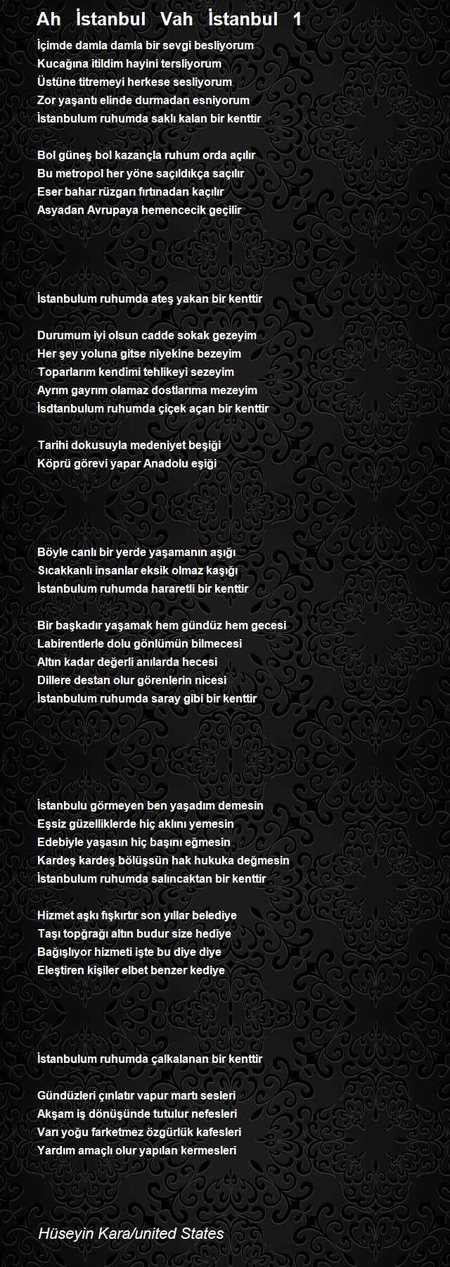 Hüseyin Kara/united States