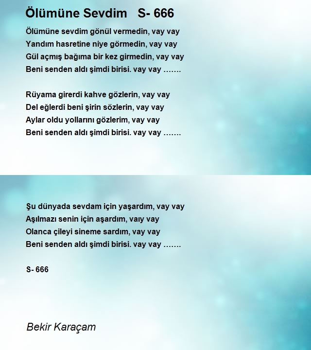 Bekir Karaçam