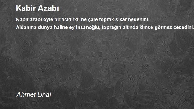 Ahmet Unal
