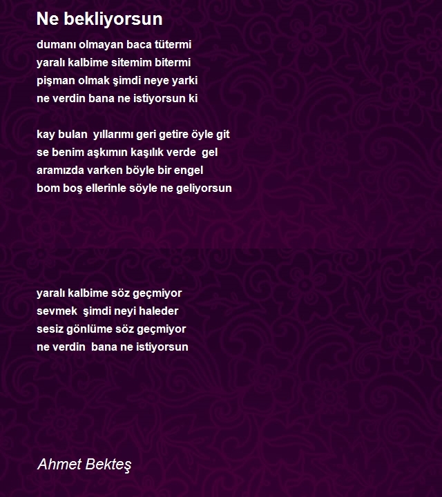 Ahmet Bekteş