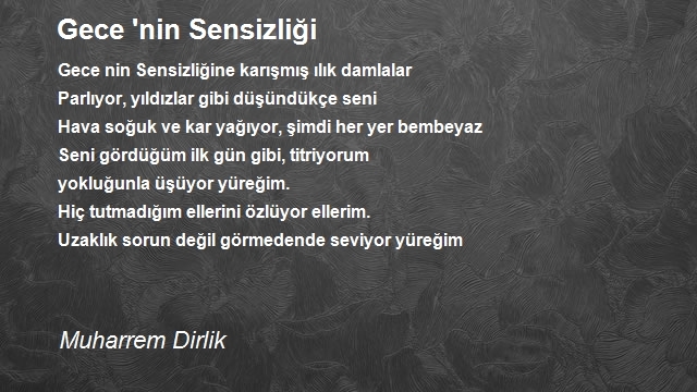 Muharrem Dirlik