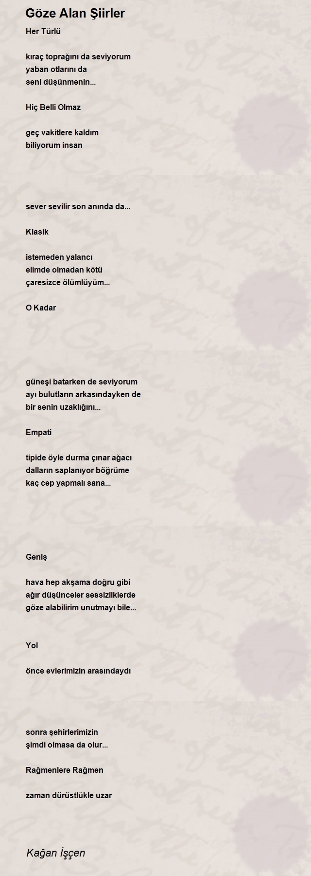 Kağan İşçen