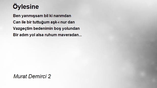 Murat Demirci 2