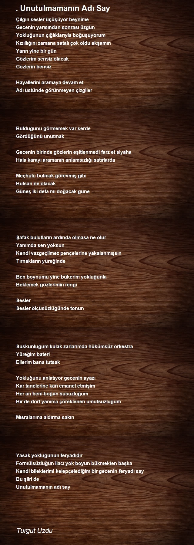Turgut Uzdu