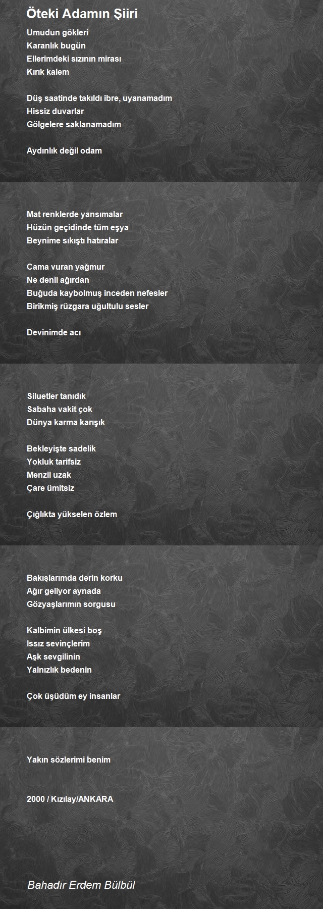 Bahadır Erdem Bülbül