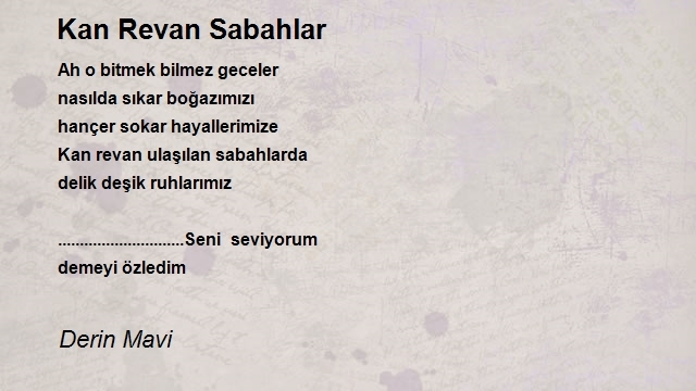 Derin Mavi_