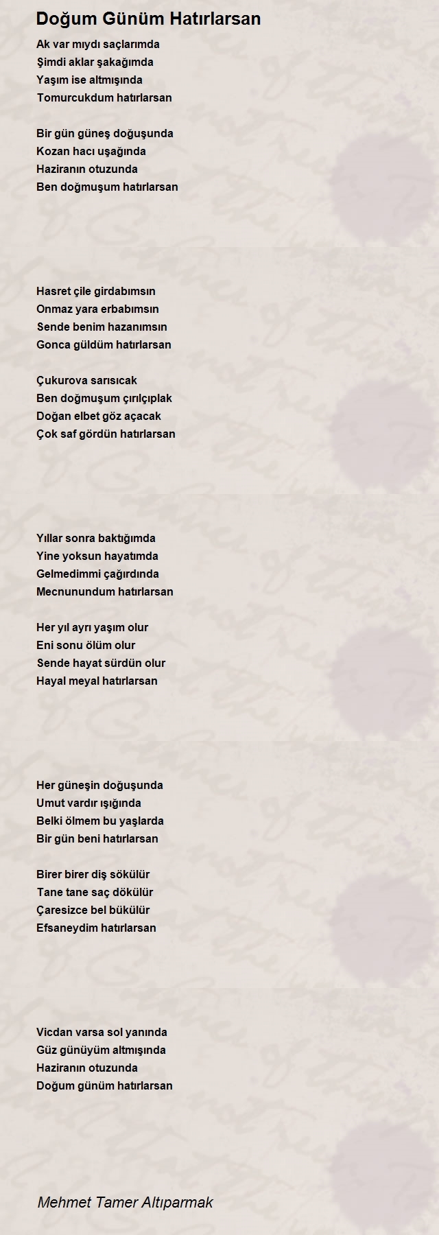 Mehmet Tamer Altıparmak