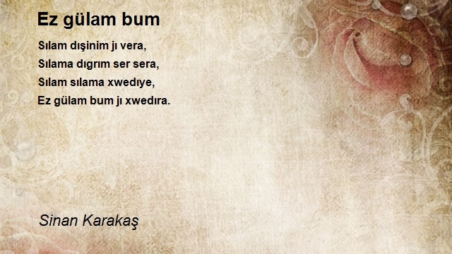 Sinan Karakaş