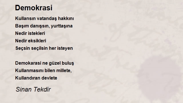 Sinan Tekdir