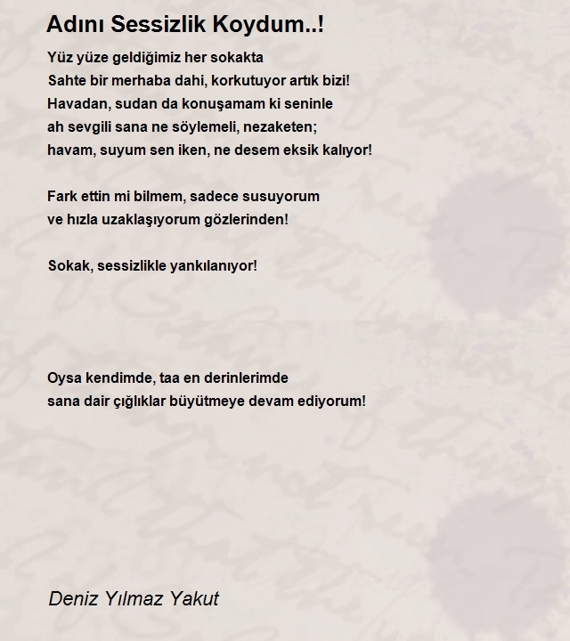 Deniz Yılmaz Yakut