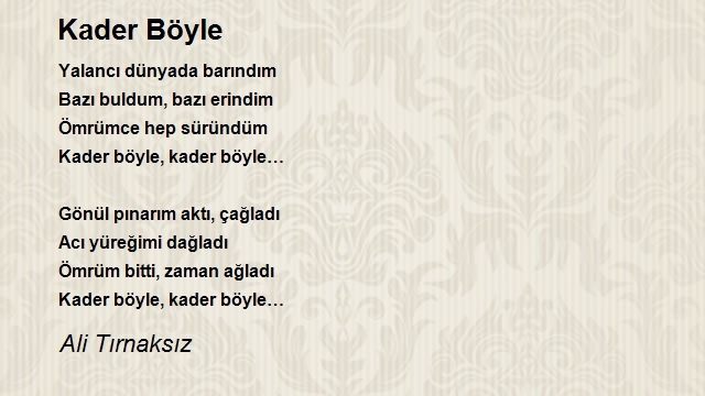Ali Tırnaksız