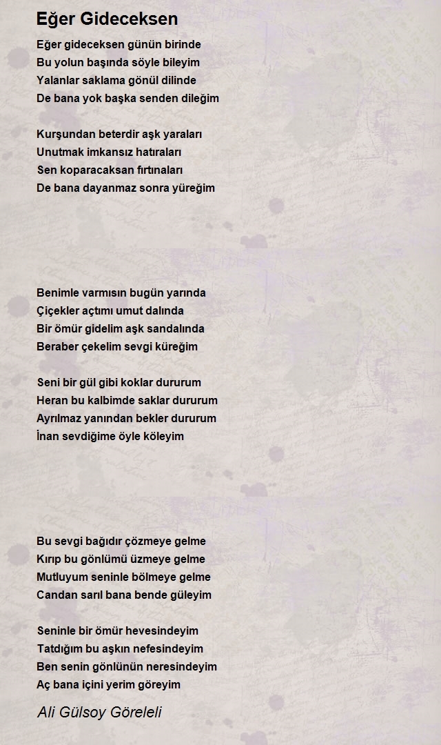 Ali Gülsoy Göreleli