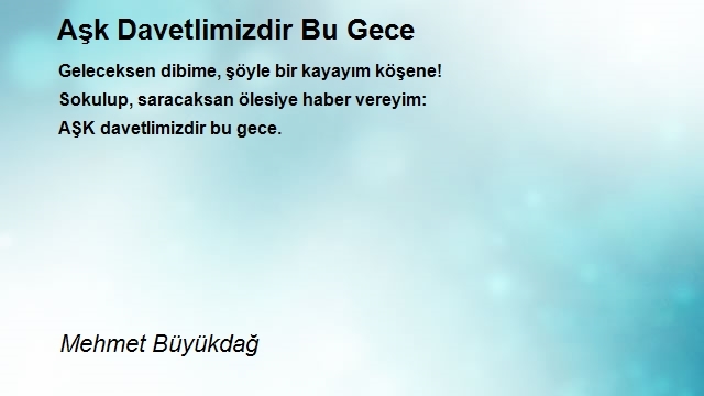 Mehmet Büyükdağ