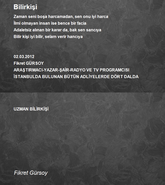 Fikret Gürsoy