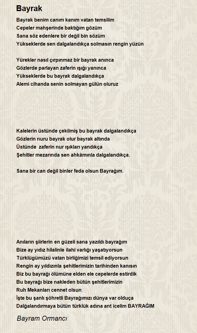 Bayram Ormancı