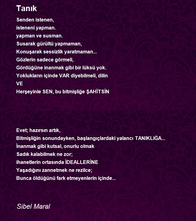 Sibel Maral