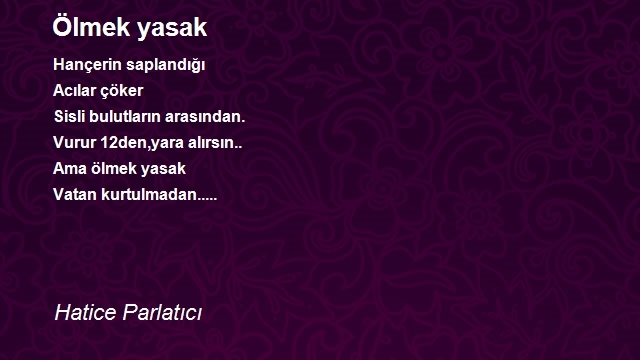 Hatice Parlatıcı