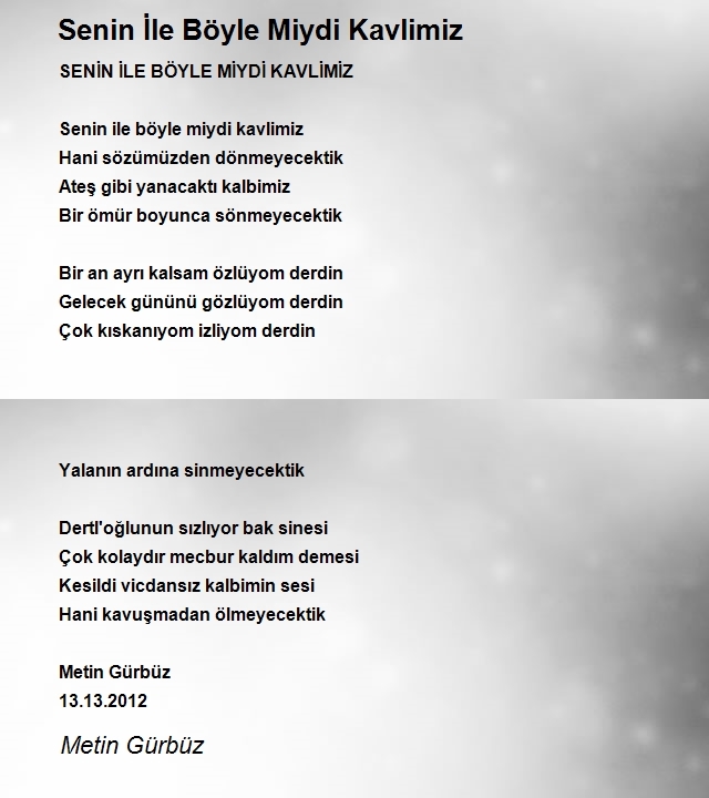 Metin Gürbüz
